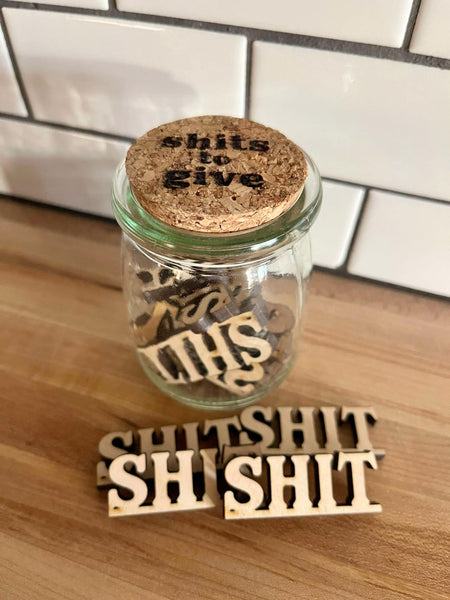Jar of Shits to Give | Gag Gift | Funny Gift | Gift for Him | Gift for Her