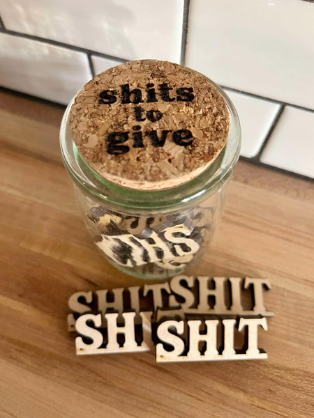 Jar of Shits to Give | Gag Gift | Funny Gift | Gift for Him | Gift for Her