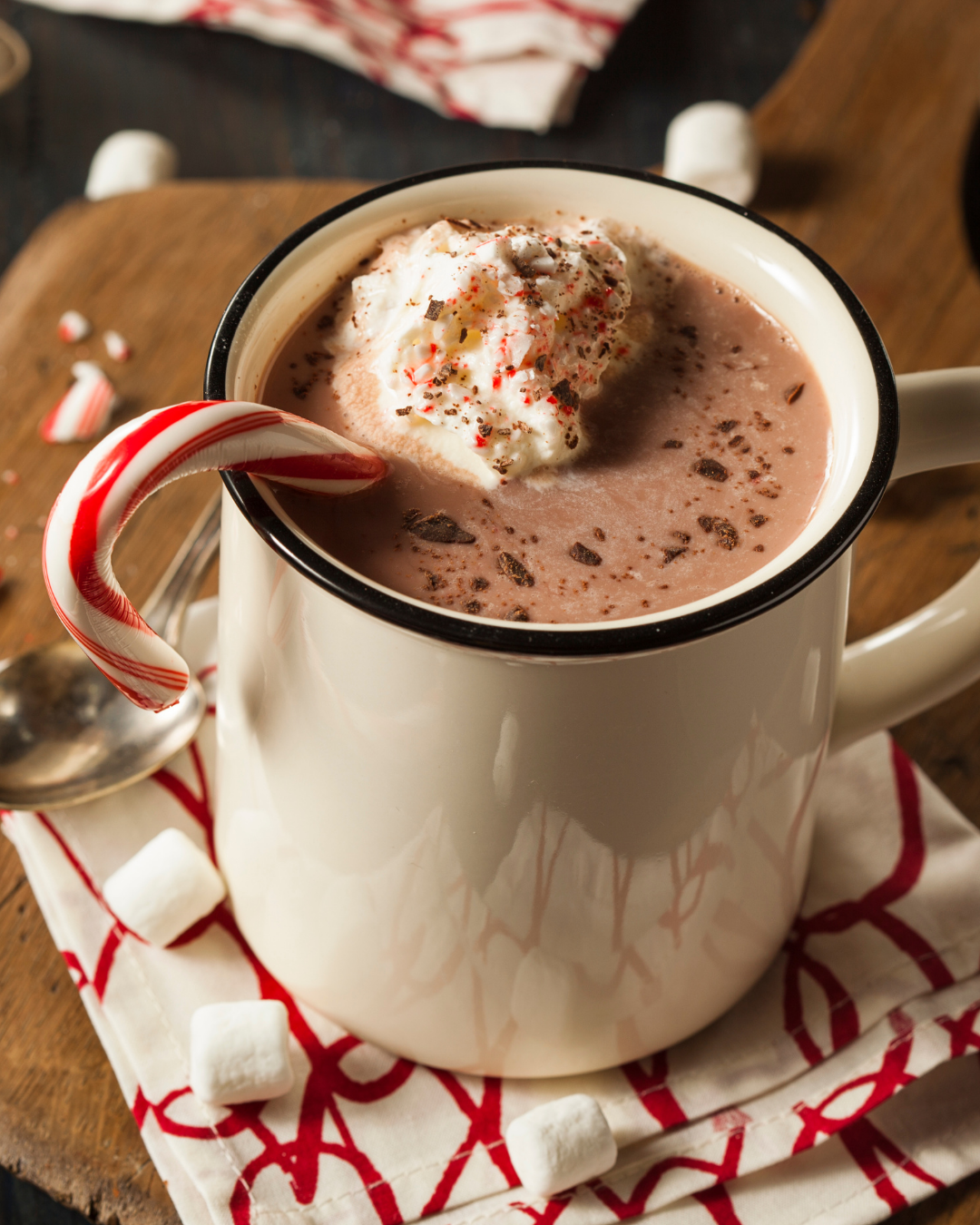 "Minty Wonderland" - Hot Cocoa Mix Jar | Baking Mixes | Holiday Gift | Hostess Gift Ideas
