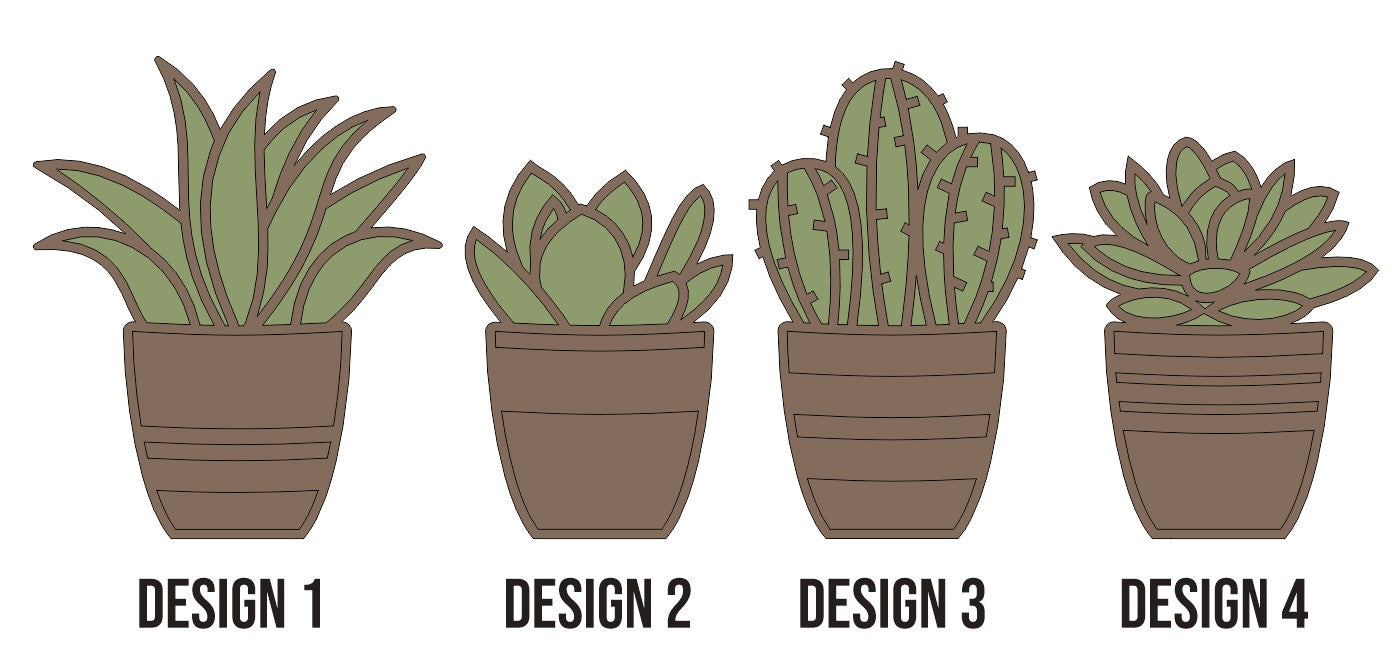 Succulent Fridge Magnet for Kitchen | Plant Magnet