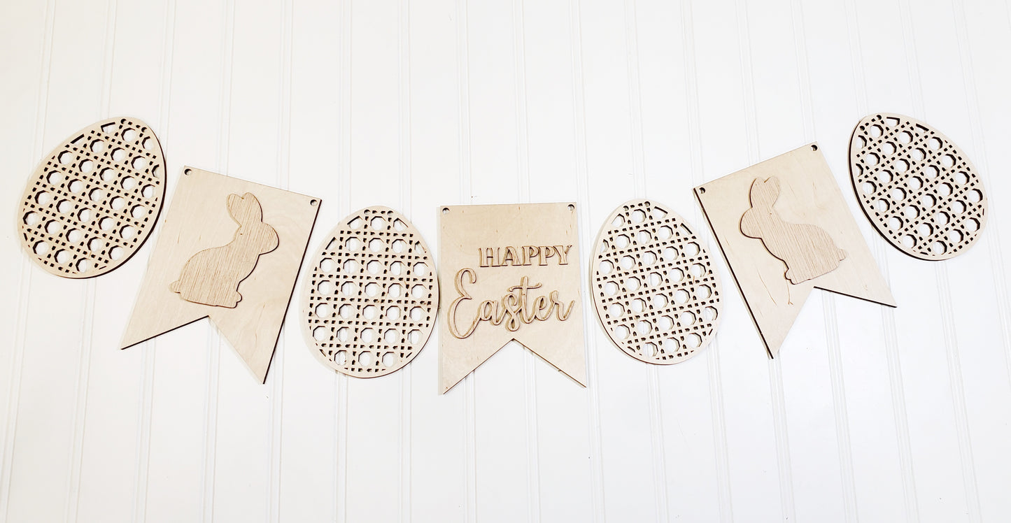 Easter Christian Banner | Easter Decor | Mantel Decor | Wooden Banner