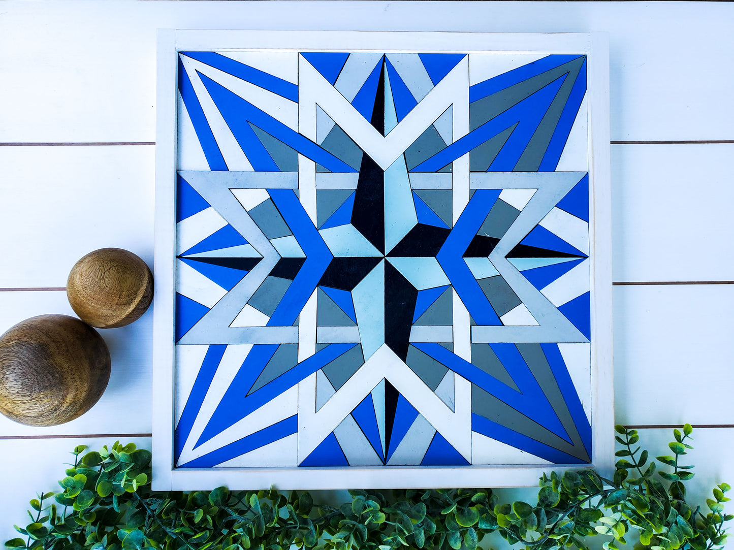 DIY Wood Star Quilt Sign | DIY Raised Puzzle Sign