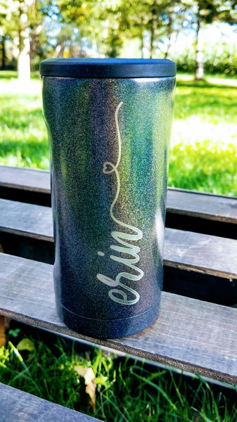 Personalized Engraved Slim Can Insulated Canister - Brumate
