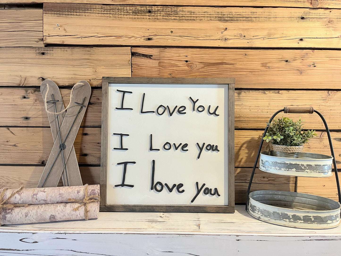 Custom Kids Handwriting Sign | Raised Lettering | Personalized Handwritten Sign