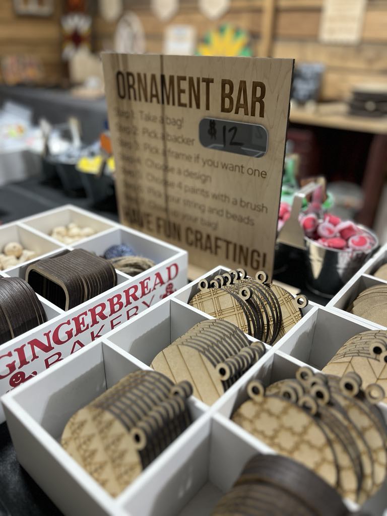 Ornament Bar | Ornament DIY Kit | Christmas Ornament DIY Project