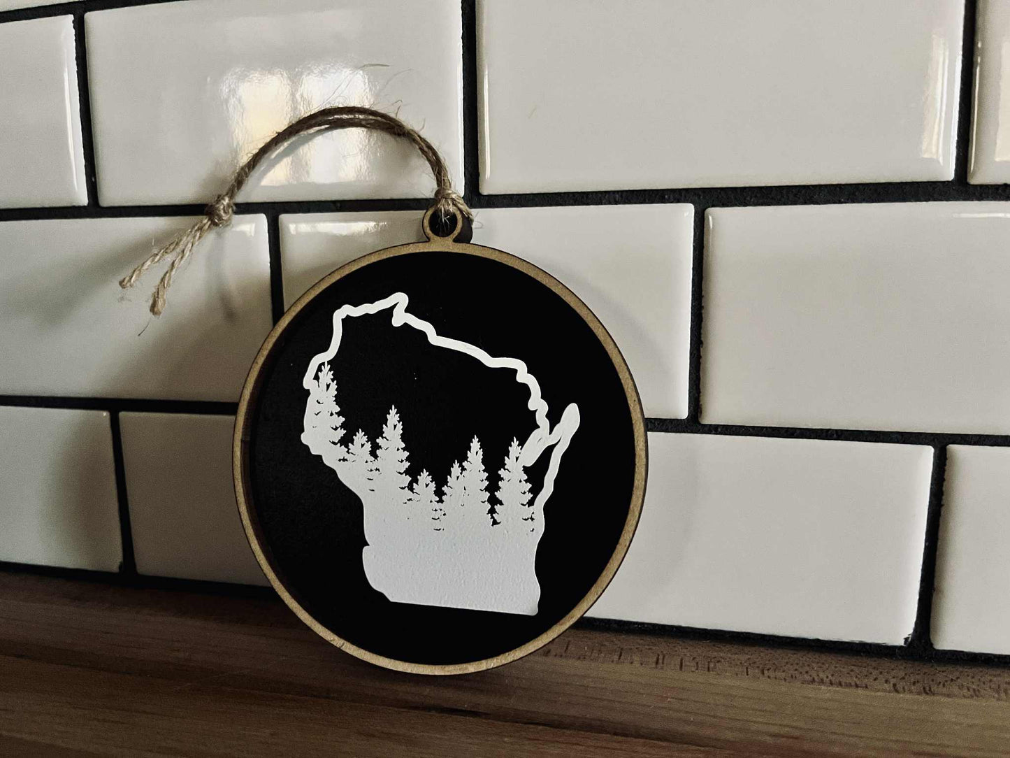 Wisconsin Christmas Ornament | Wisconsin Northern Woods