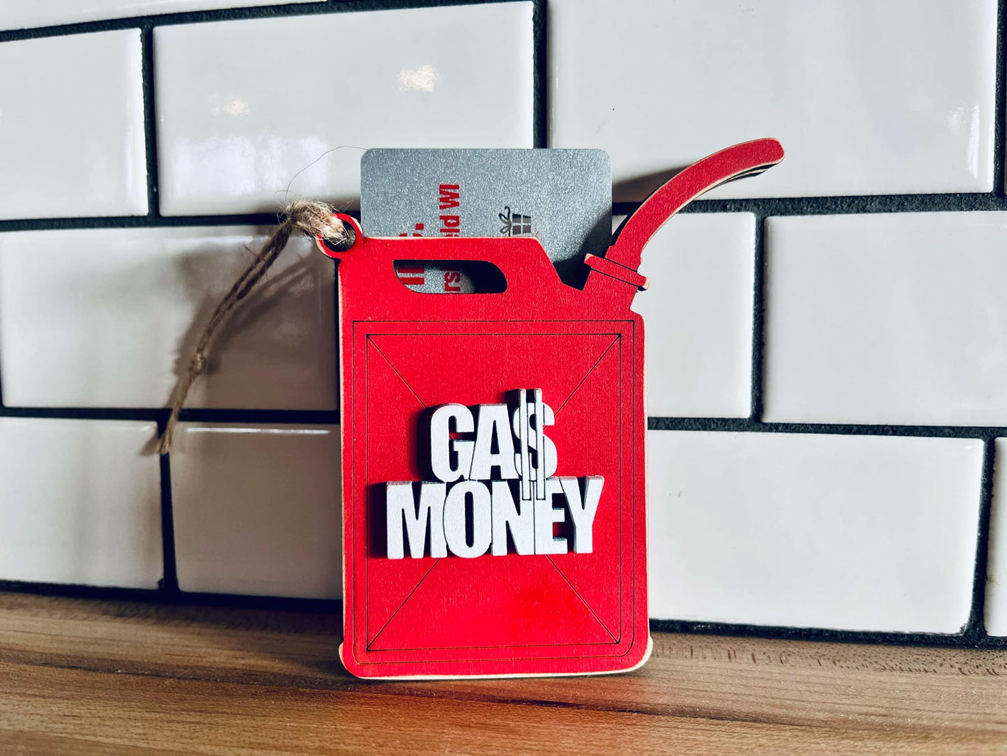Gas Money Gift Card Holder Ornament | Gift for Teenager | Hard to Buy for Gift | Christmas Gift Card Ornament