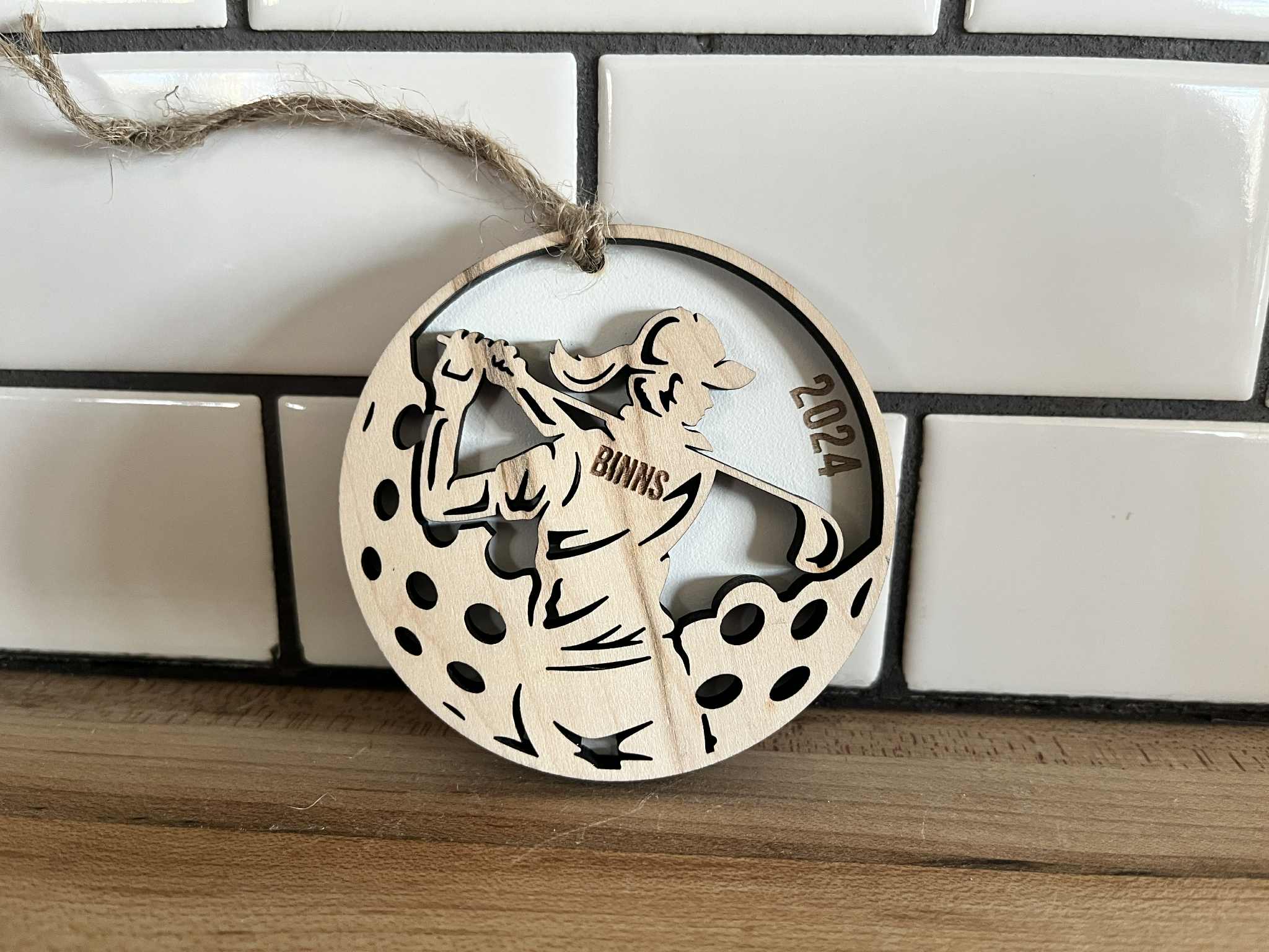 Personalized Golf Ornament – Custom Player Name & Number | Sports Gift Keepsake | Team Gift