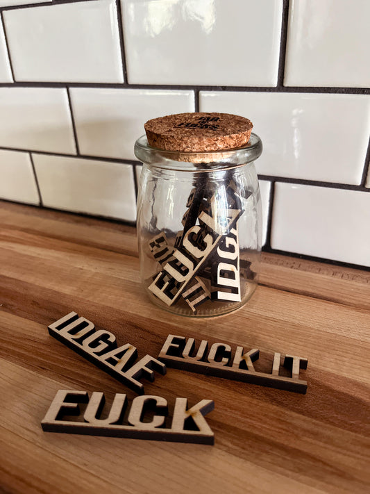 Jar of Fucks | Gag Gift | Funny Gift | Gift for Him | Gift for Her