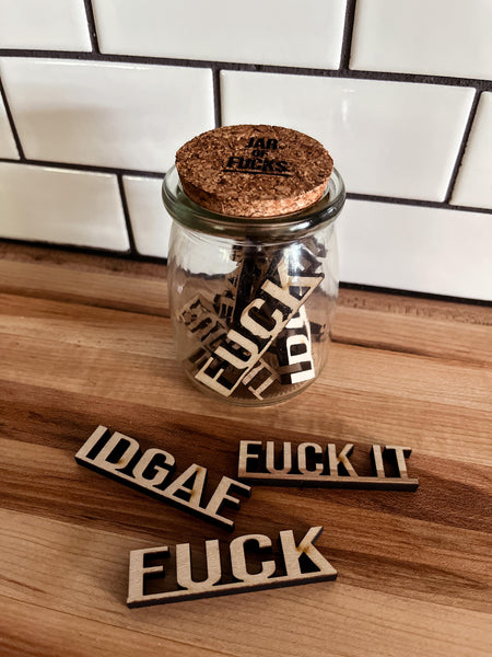 Jar of Fucks | Gag Gift | Funny Gift | Gift for Him | Gift for Her