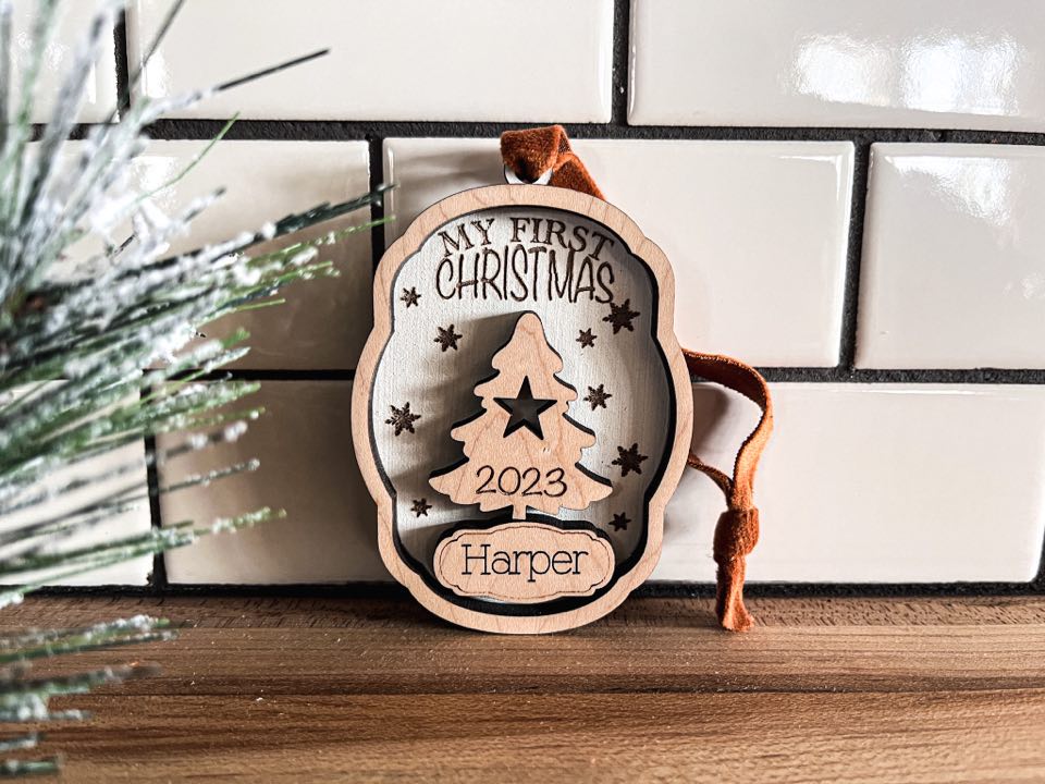 My First Christmas Ornament | Baby's First Christmas