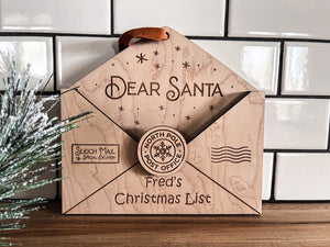 Christmas List Holder | Santa Letter Holder | Christmas Ornament
