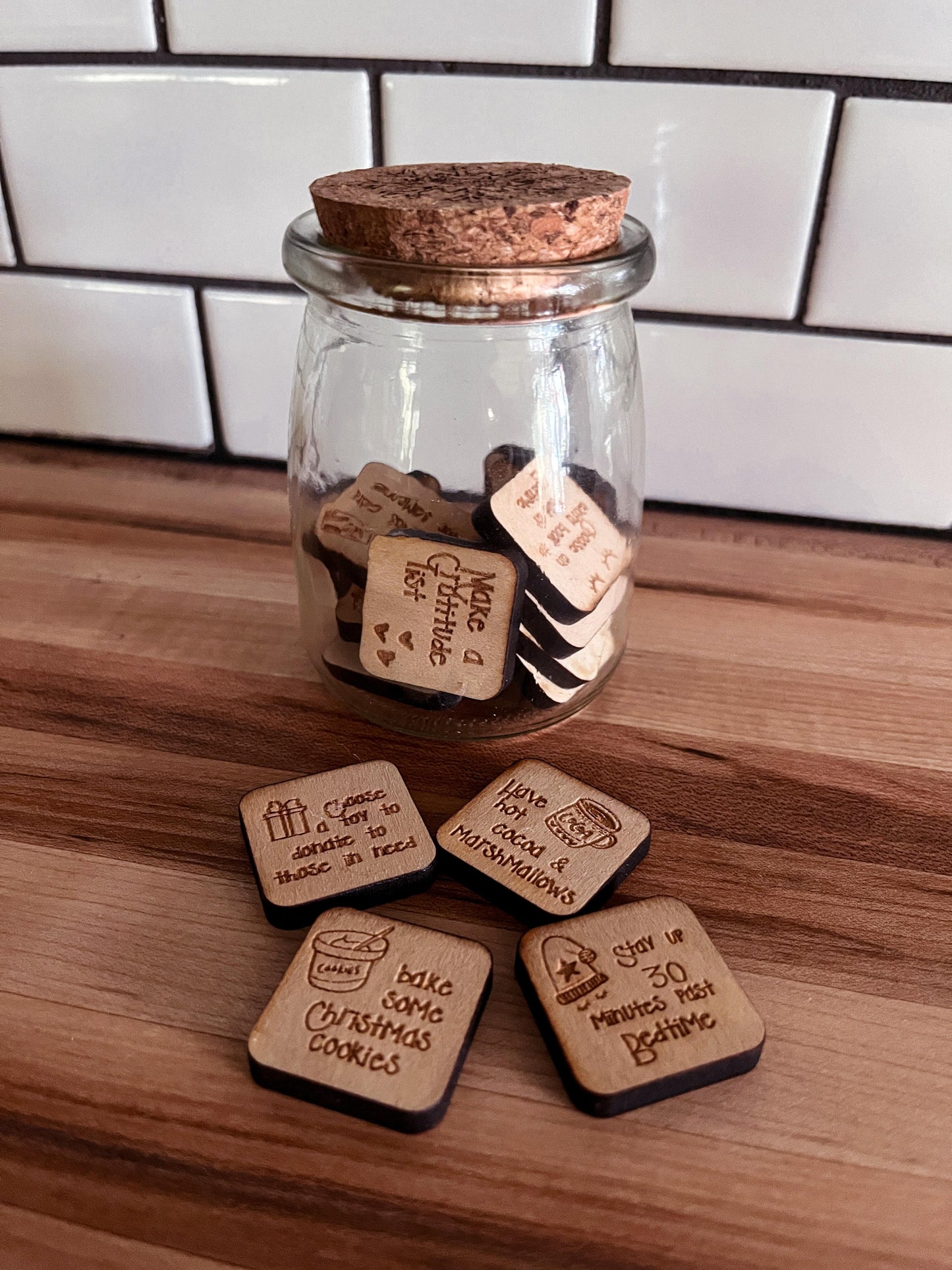 Christmas Activity Tokens | Jar of Activities for Advent