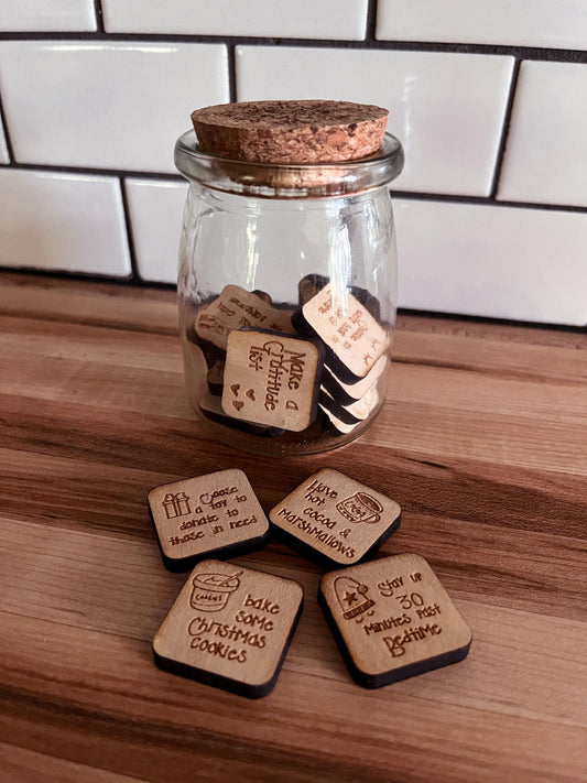 Christmas Activity Tokens | Jar of Activities for Advent