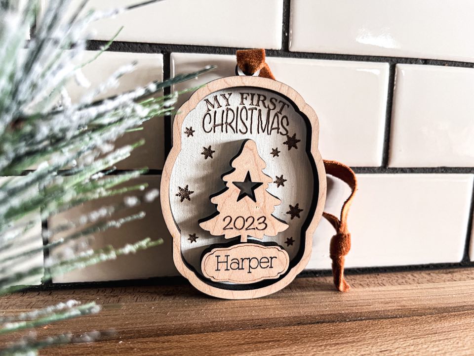 My First Christmas Ornament | Baby's First Christmas