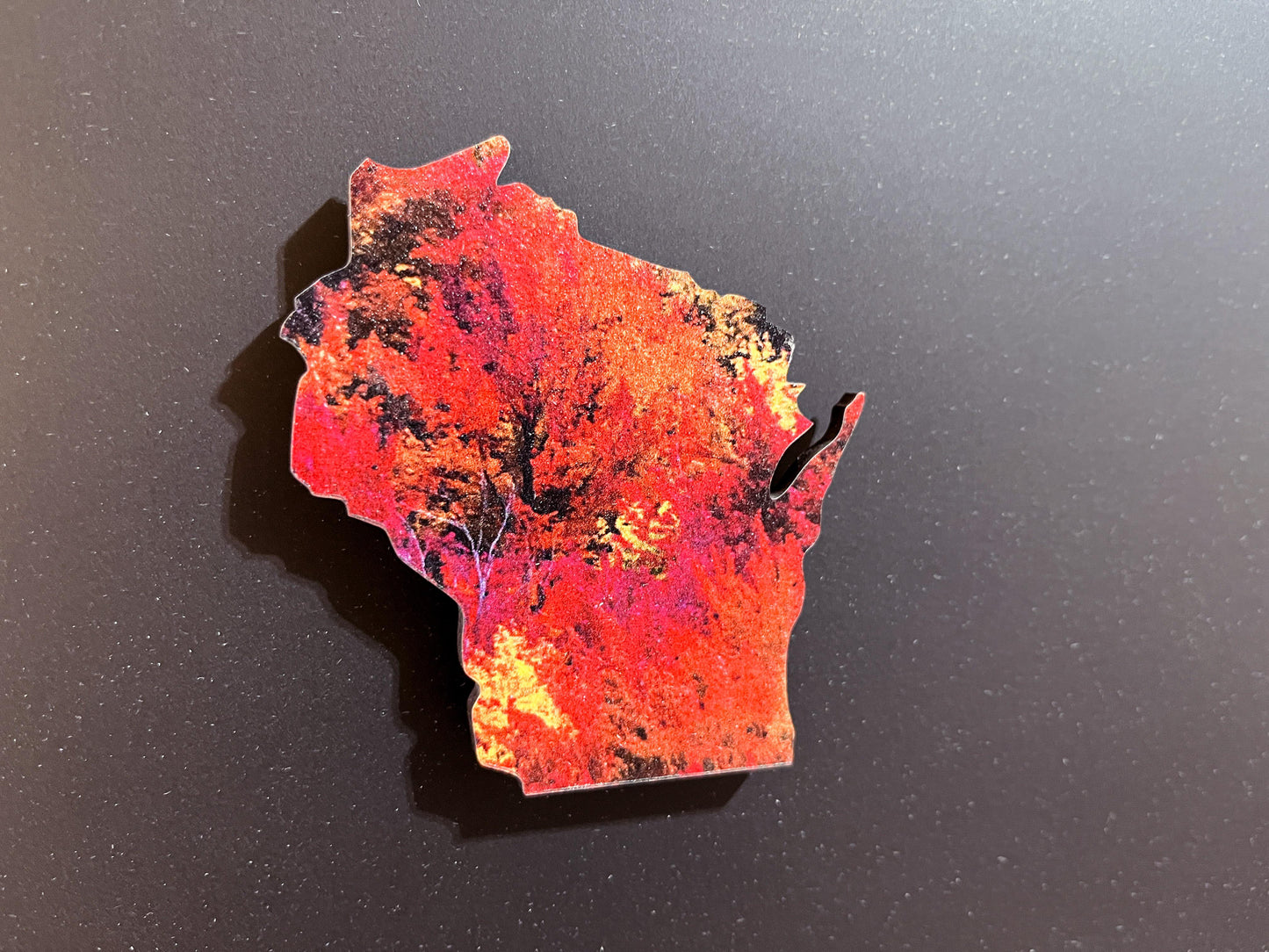 Wisconsin Fall Colors Magnet | Northwoods Fall Colors Trees