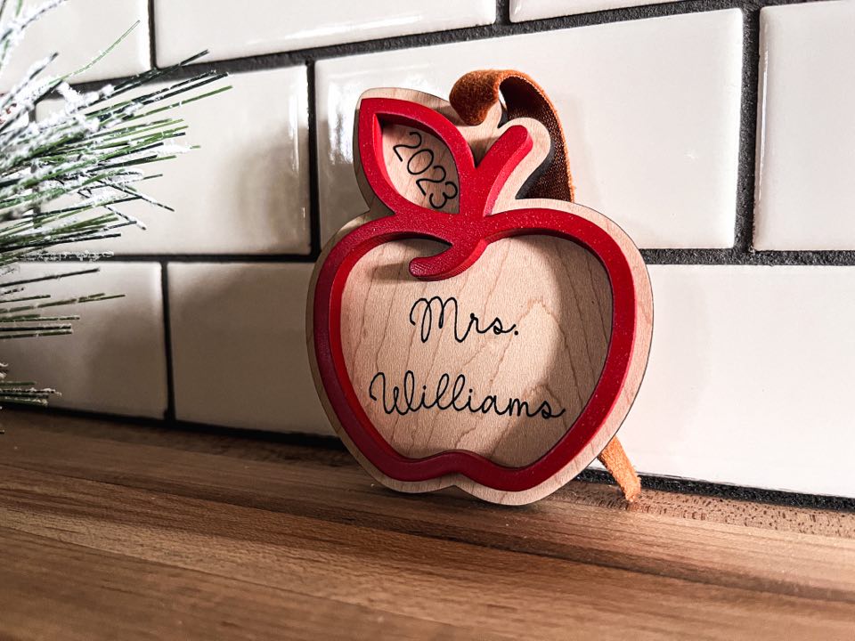 Teacher Gift | Teacher Ornament | Personalized Ornament