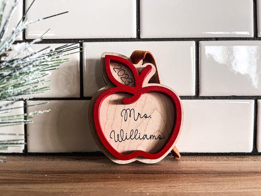 Teacher Gift | Teacher Ornament | Personalized Ornament