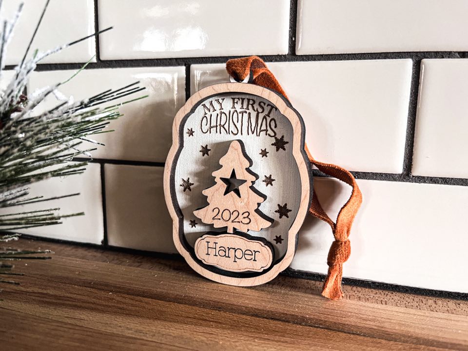 My First Christmas Ornament | Baby's First Christmas