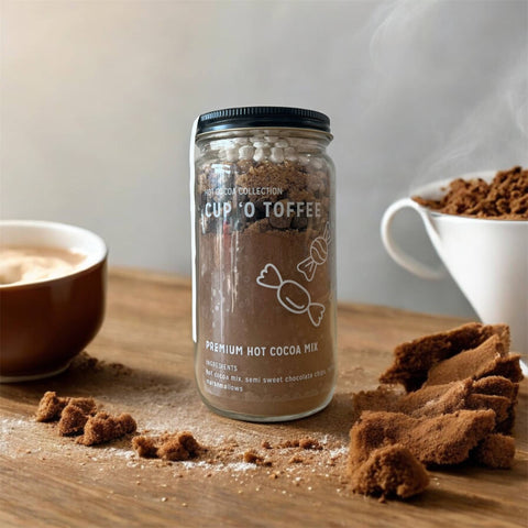 "Cup 'O Toffee" - Hot Cocoa Mix Jar | Baking Mixes | Holiday Gift | Hostess Gift Ideas