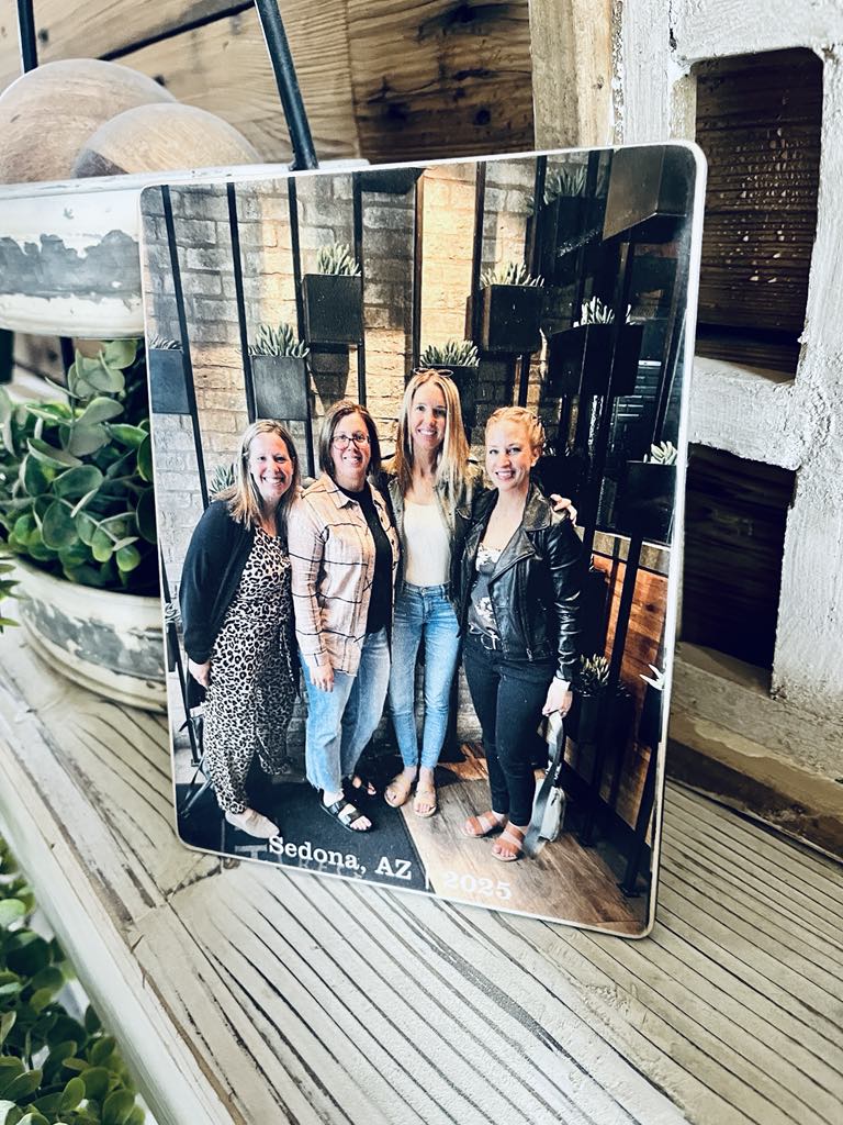 Personalized Photo Printed on Wood | Custom Family, Friends, or Vacation Photo Gift | Girls Trip Keepsake | Unique Wood Photo Keepsake