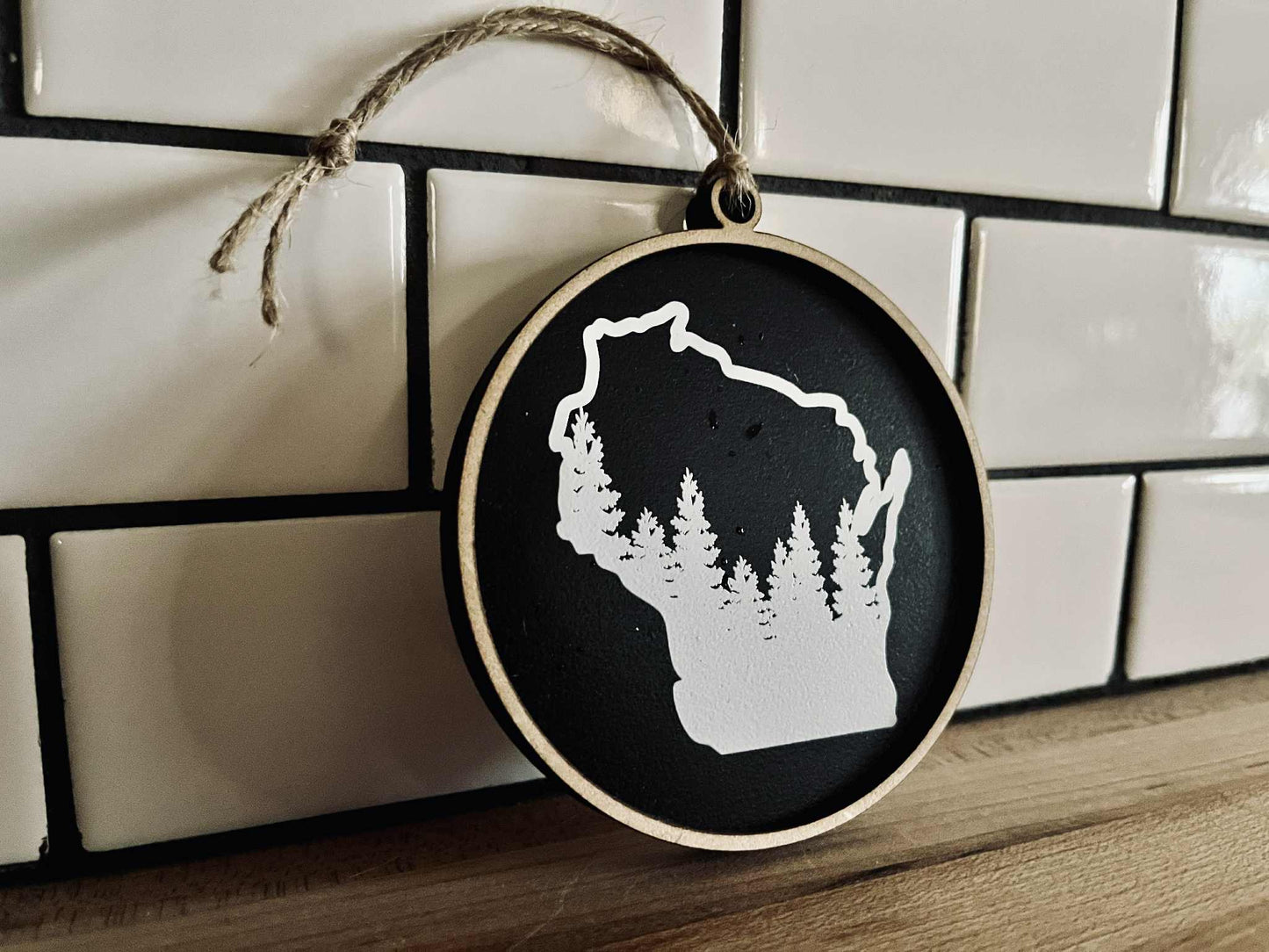 Wisconsin Christmas Ornament | Wisconsin Northern Woods