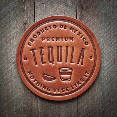 Tequila Leather Coaster