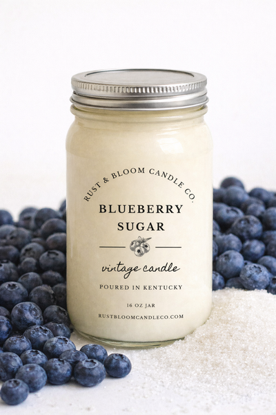 Blueberry Sugar 16 Oz Candle