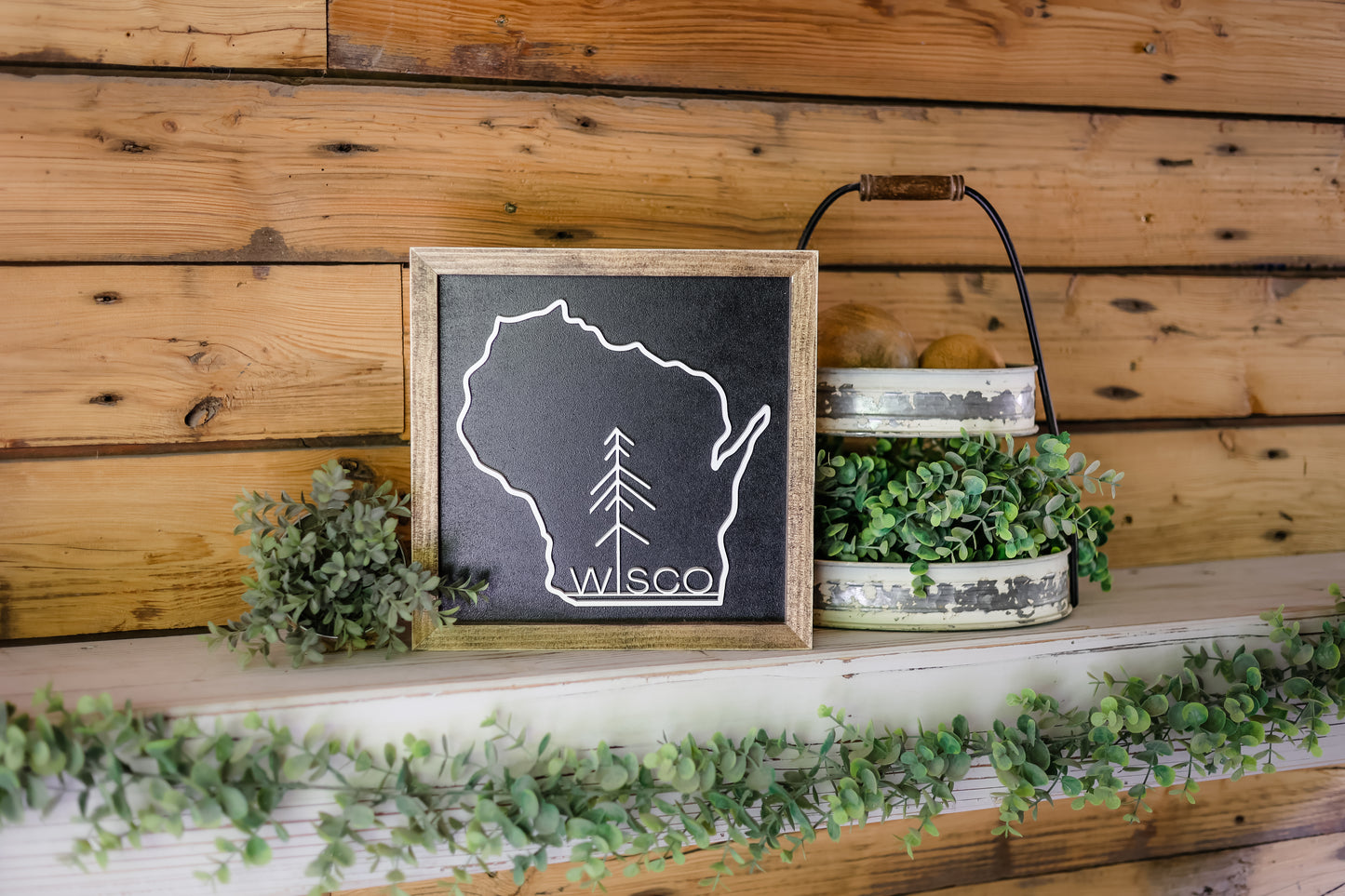 Wisco Sign | Wisconsin Art | Wisconsin Home Sign | Wisconsin Home Decor | Wisconsin Gifts