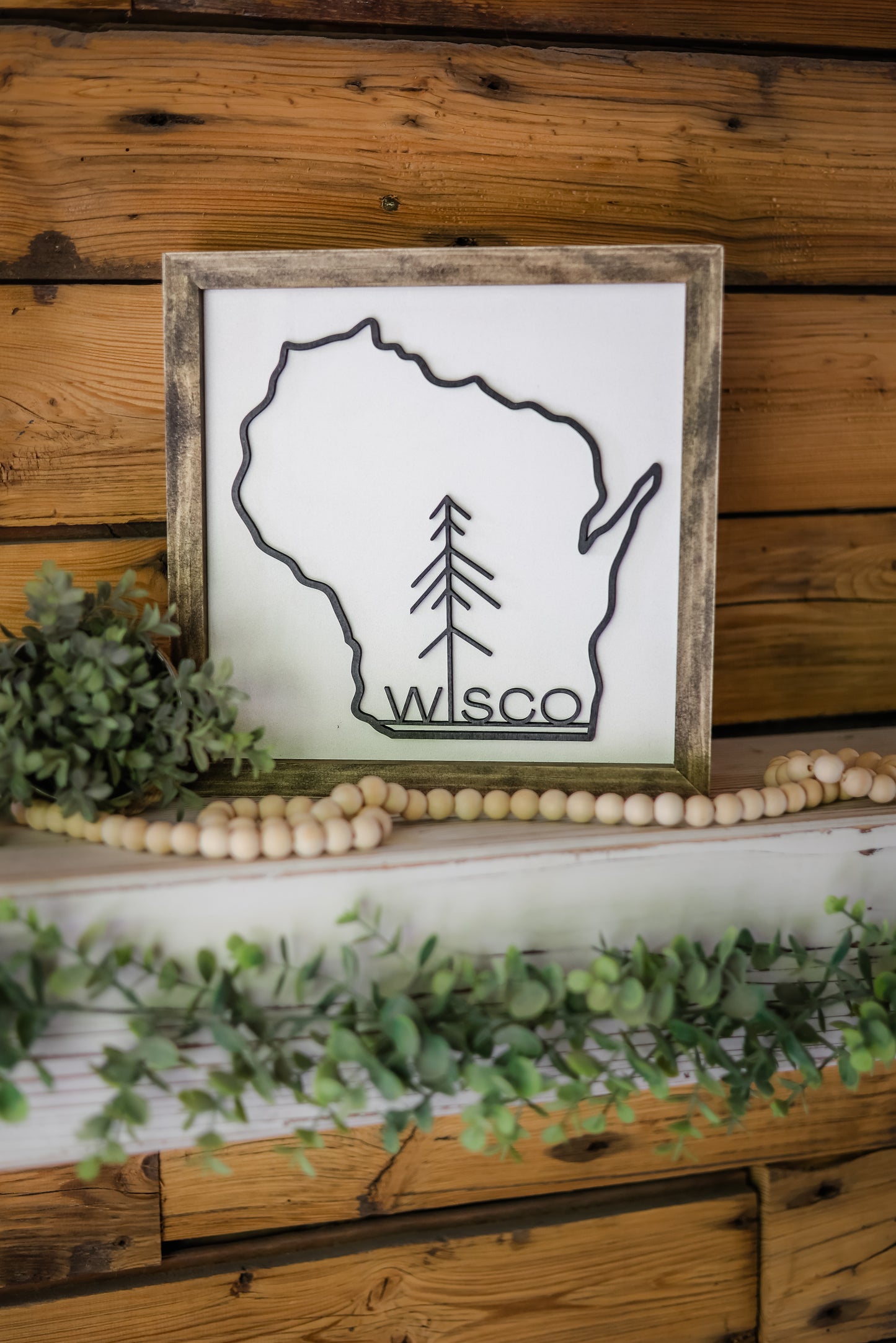 Wisco Sign | Wisconsin Art | Wisconsin Home Sign | Wisconsin Home Decor | Wisconsin Gifts