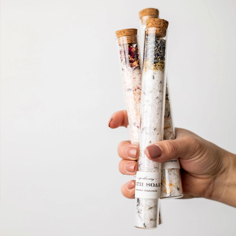 Rose Sandalwood Bath Soak Tube | Holiday Gift