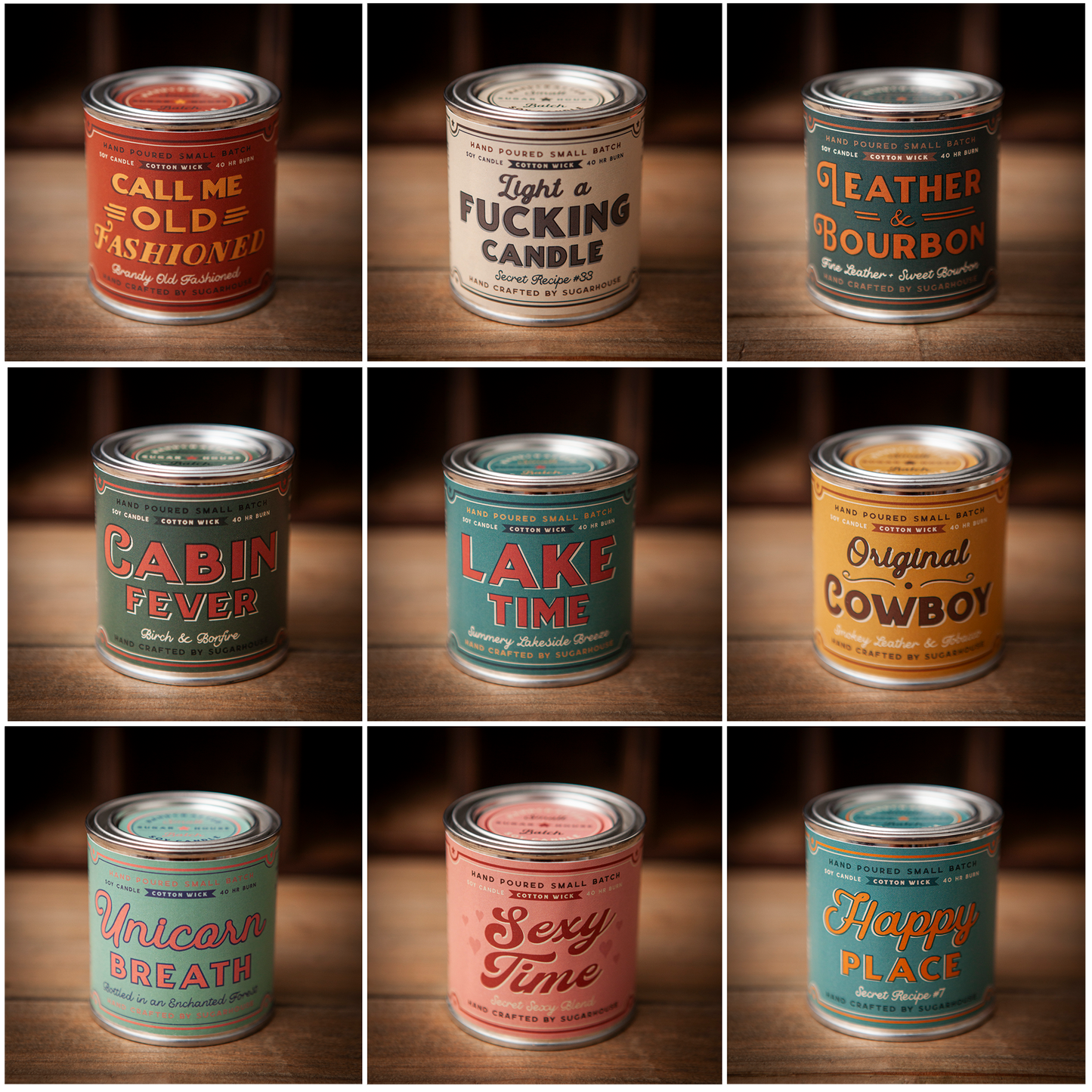 Sexy Time Soy Paint Can Candle