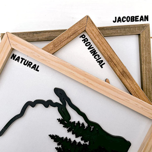 Love Is Patient Wood Sign – Framed Scripture Wall Decor