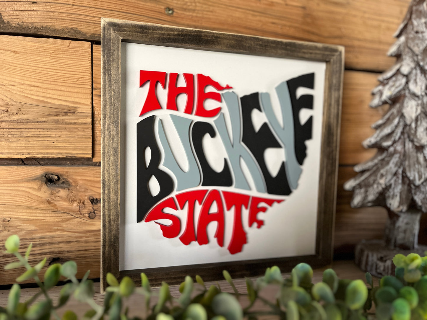 The Buckeye State | Ohio Art | Ohio Home Decor | Ohio Gifts