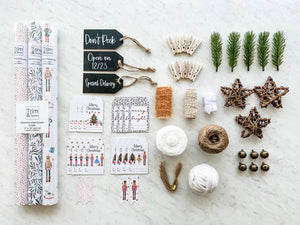 Starter Holiday Wrapping Kit - Nutcracker