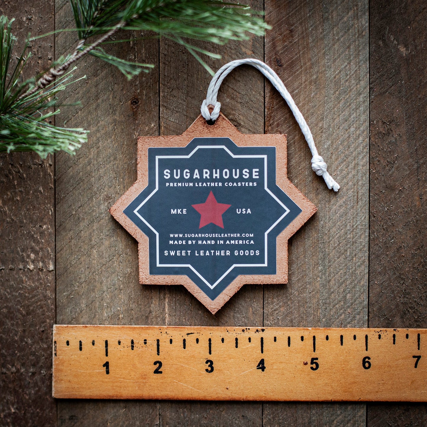 Montana Snowflake Holiday/Christmas Ornament