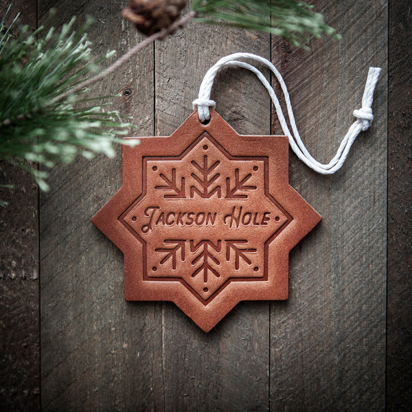 Jackson Hole Snowflake Holiday/Christmas Ornament