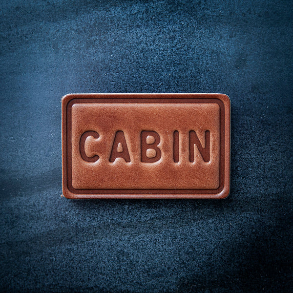 Cabin Leather Magnet Block Style
