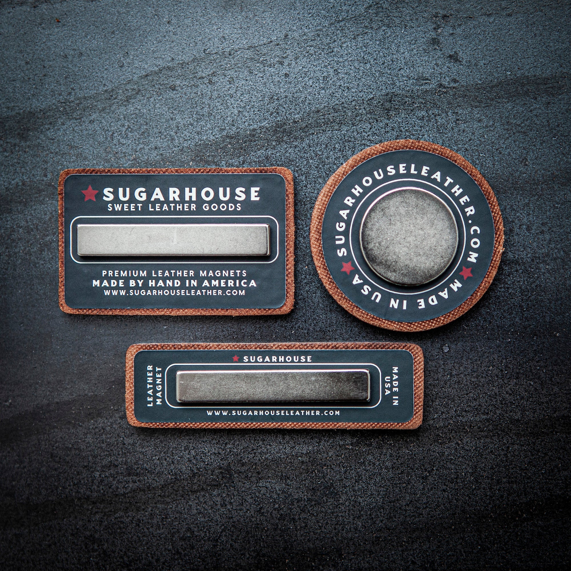 Sugarhouse Leather Texas Silhouette Magnet - Thumbnail 4