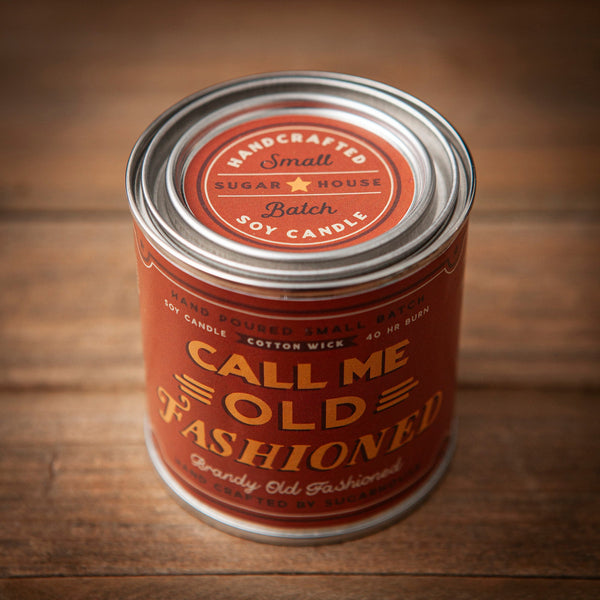 Call Me Old Fashioned Soy Paint Can Candle