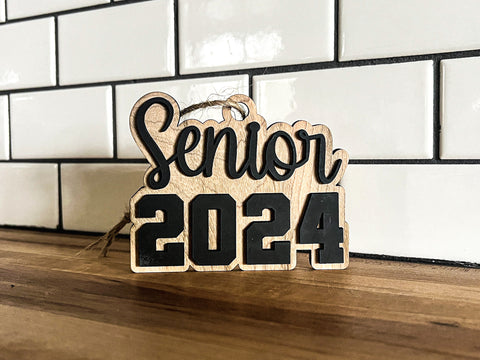 Senior 2024 | Graduation Ornament 2024 | Graduation Decorations 2024 | Class of 2024 | Graduation Gift