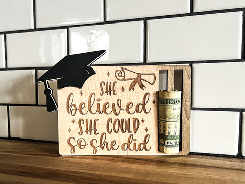 Graduation Money Holder Gift | Class of 2024 | Senior 2024 | Graduation Gift | High School Graduation