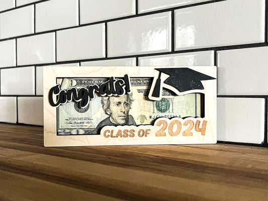 Graduation Money Holder Gift | Class of 2024 | Senior 2024 | Graduation Gift | High School Graduation