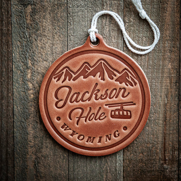 Jackson Hole Gondola Holiday/Christmas Ornament