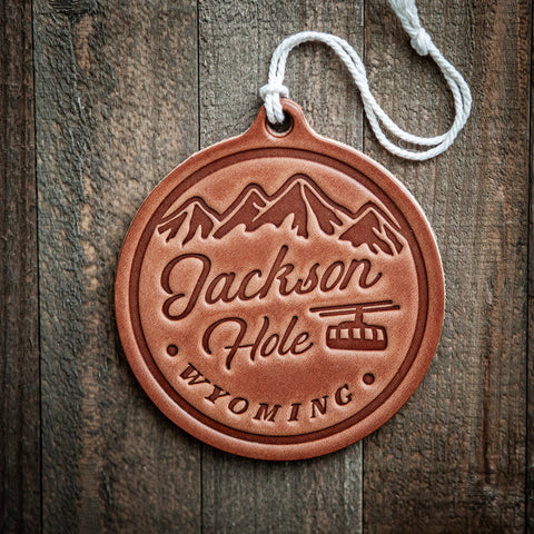 Jackson Hole Gondola Holiday/Christmas Ornament