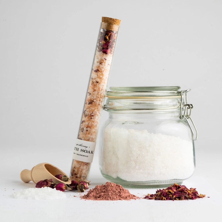 Rose Sandalwood Bath Soak Tube | Holiday Gift