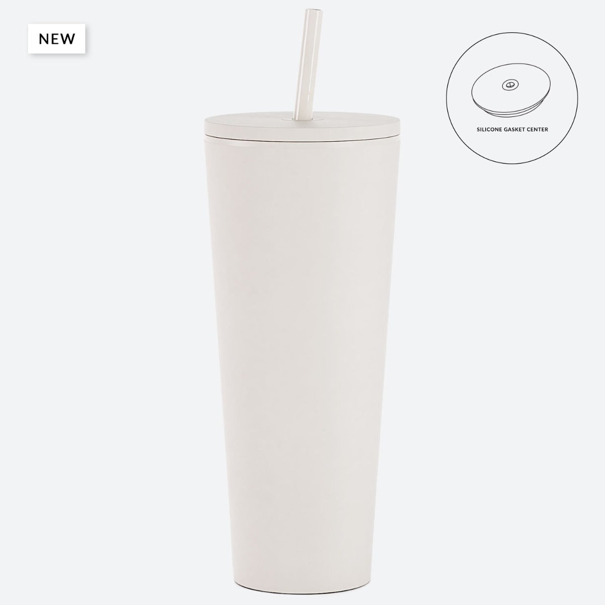 White Onyx Classic 24 Oz. Tumbler