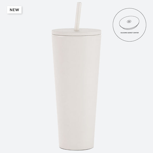 White Onyx Classic 24 Oz. Tumbler
