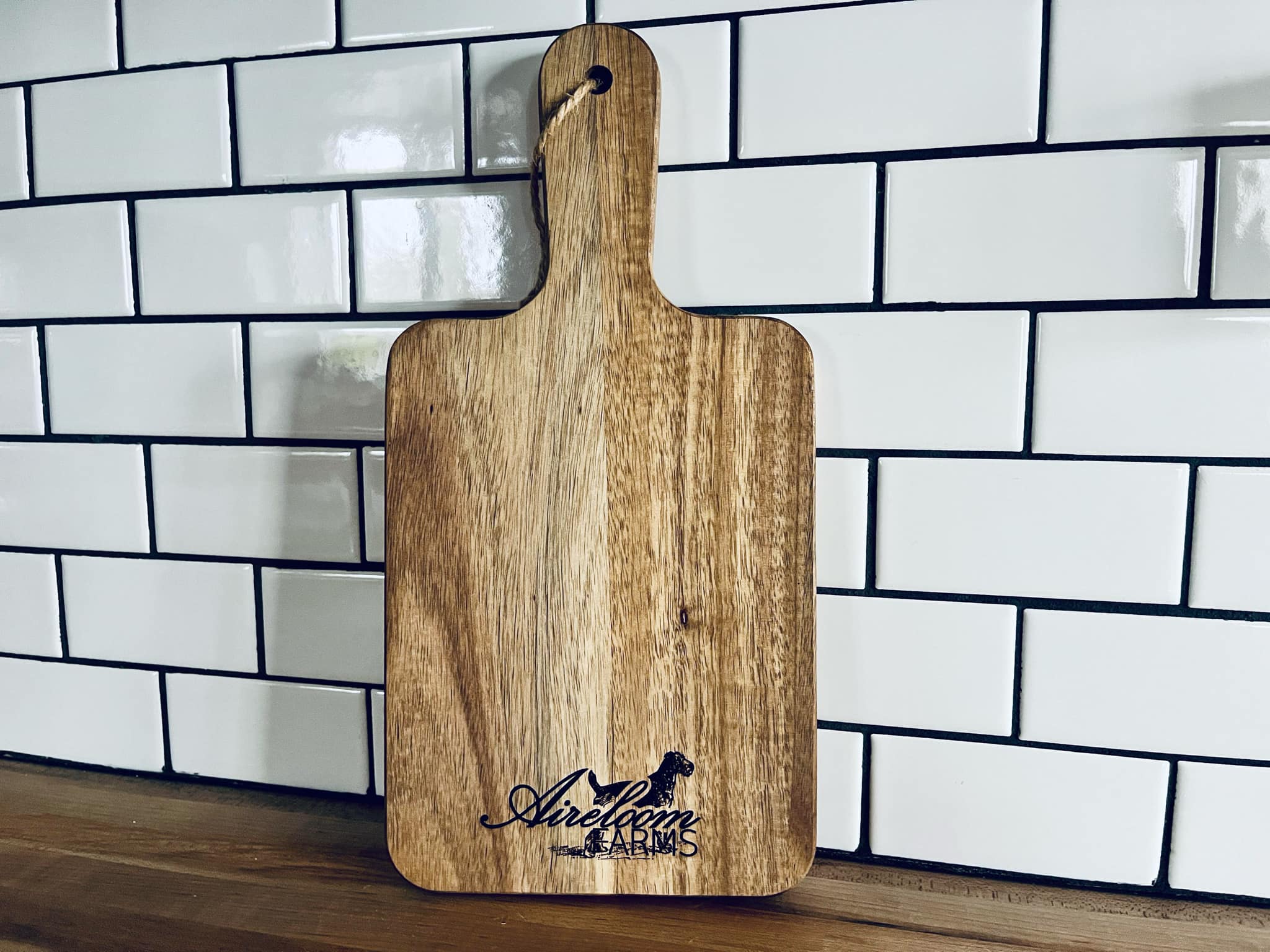 Custom Engraved Cutting Board – Personalized Business Logo Cutting Board – Corporate Gift, Promotional Gift, Business Branding – Cherry, Maple, Walnut