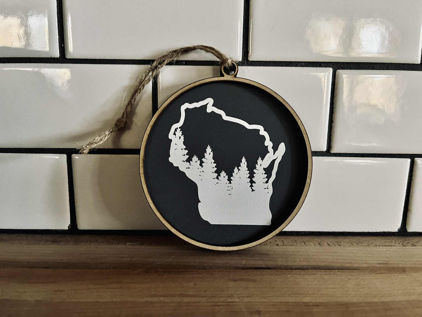 Wisconsin Christmas Ornament | Wisconsin Northern Woods